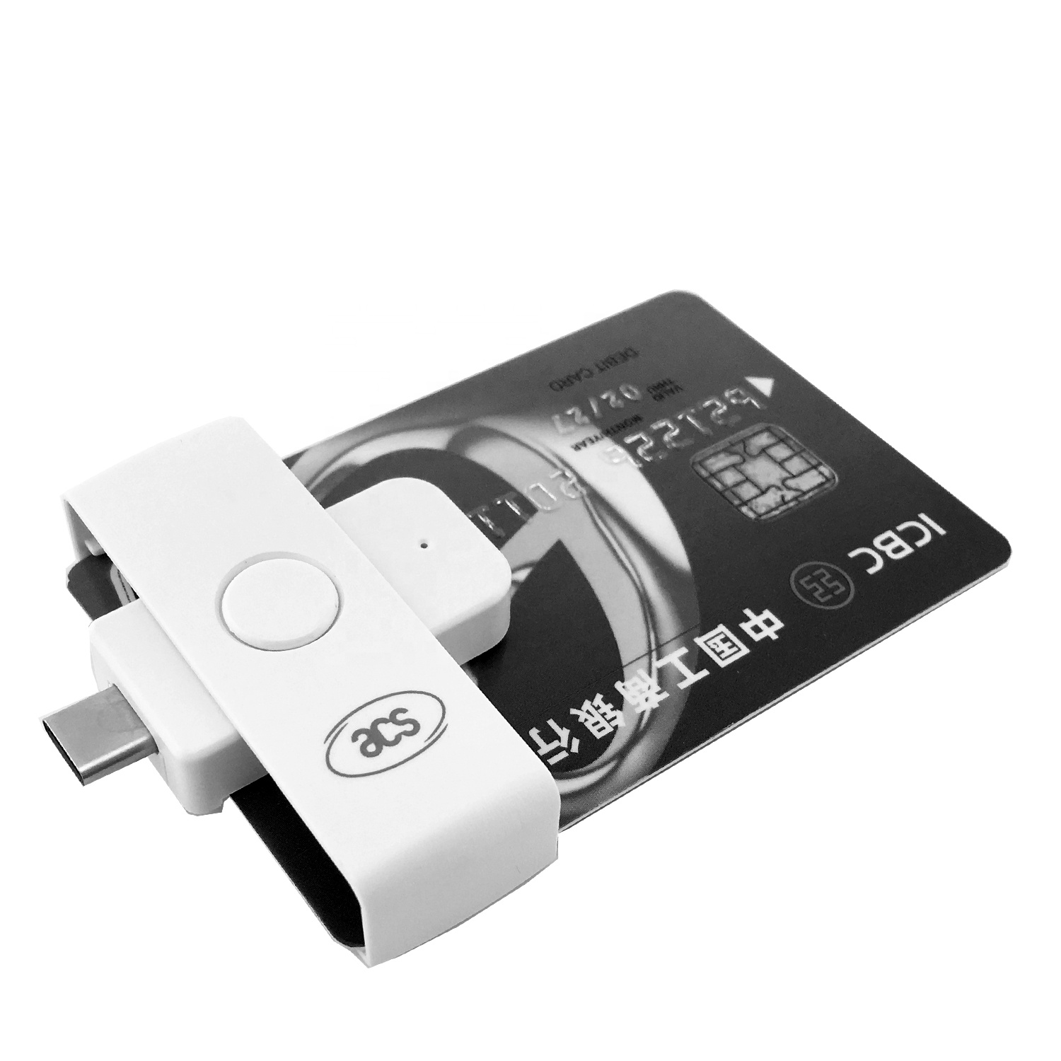 Производитель карманных смарт-контактов IC чип памяти USB Type-C кардридер ACR39U-NF