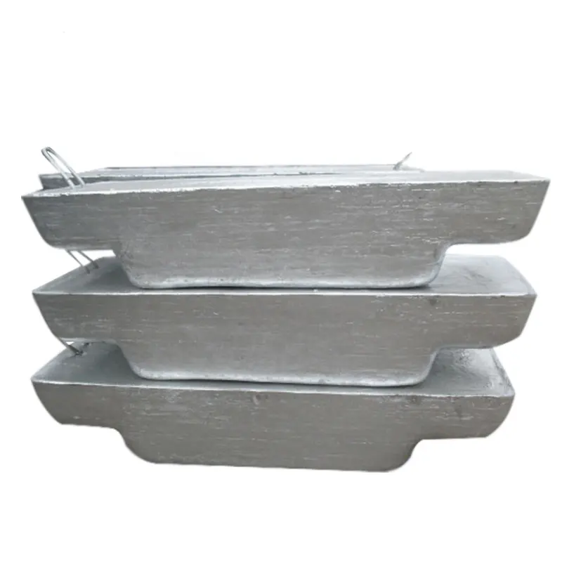 Ingot TEST 99 99 High Grade Zinc Ingot and Zinc Alloy Wholesale China Silver White Metal Battery Dimensions Die Weight Net