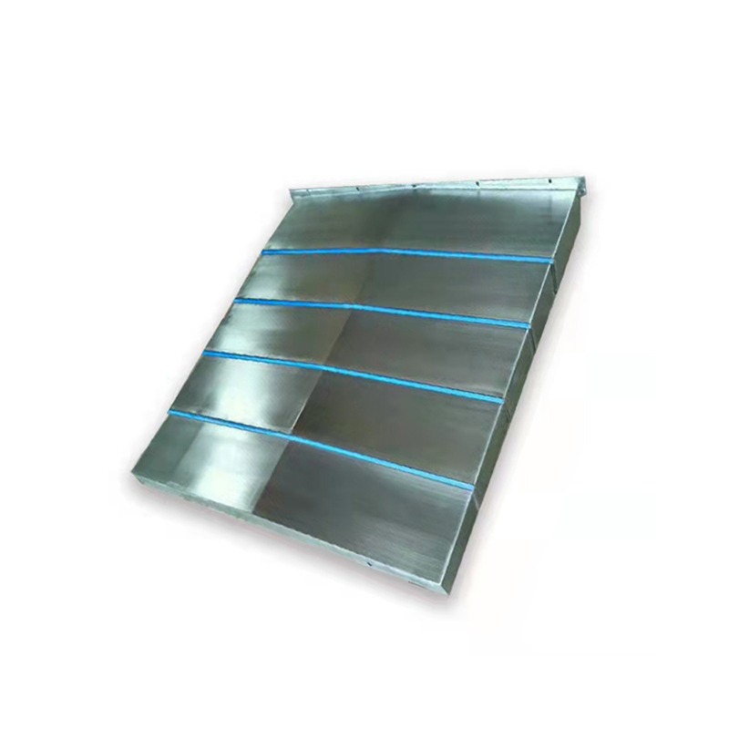 Protective Concertina Cover Telescopic Steel Plate Covers Machine Tool Protection Cover