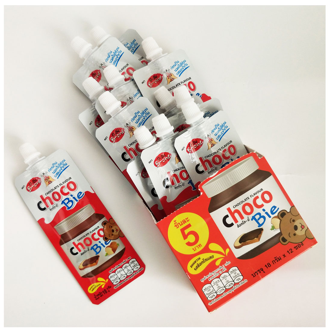 Шоколадный аромат Choco Bie 12 г * 12 штук * 24 коробки/коробка