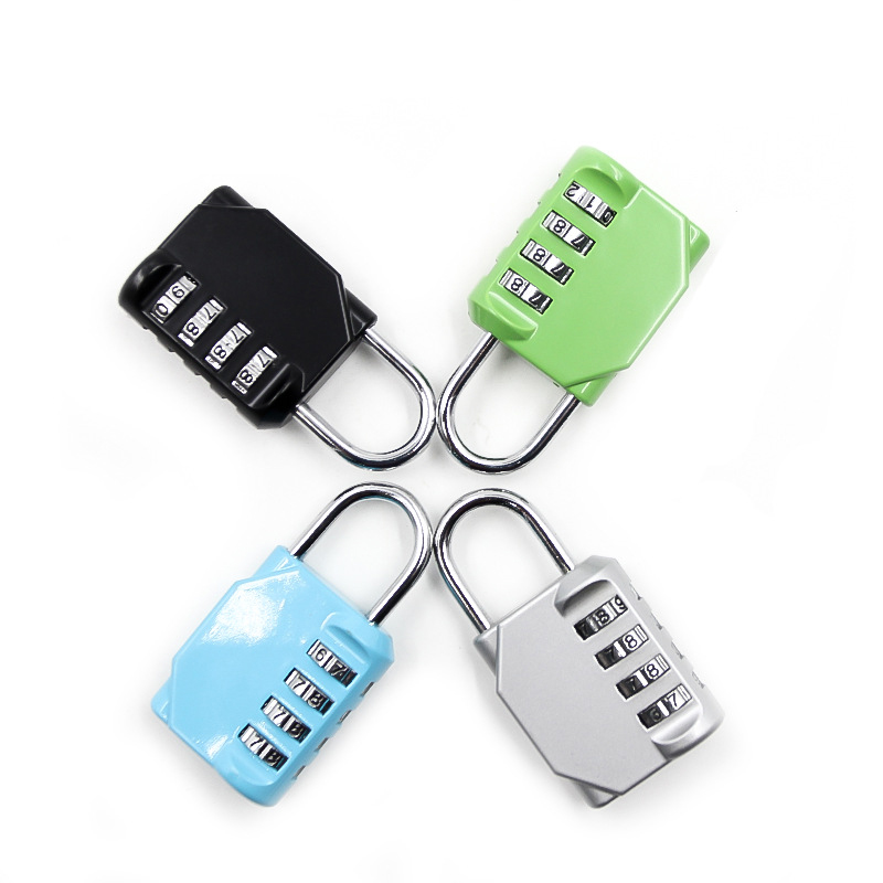 Amazon Hot Sale Combination Lock 4 Digit Outdoor Waterproof Padlock for School Gym Locker Sports Locker Fence Toolbox Gate Case