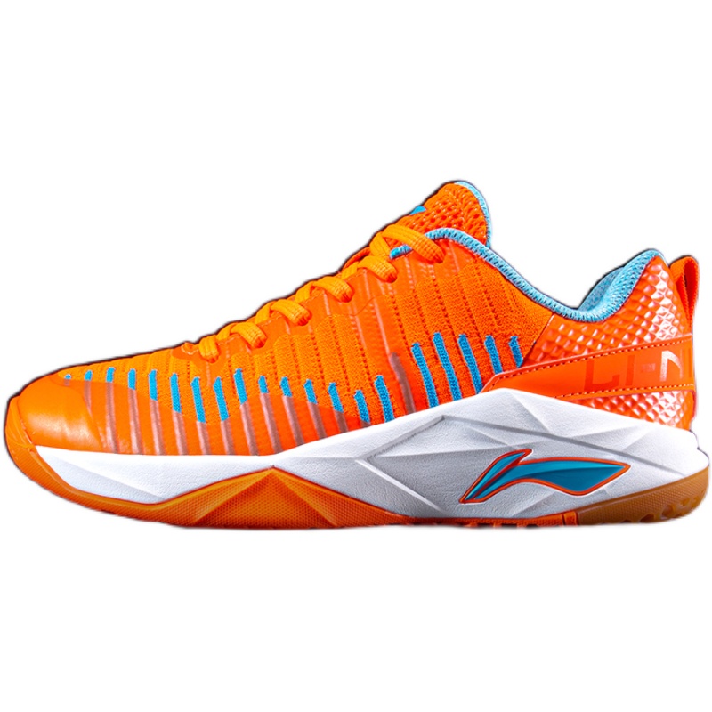 Мужские профессиональные туфли для бадминтона Li Ning, дышащие, устойчивые к носку, с подкладкой, спортивная обувь li ning, кроссовки AYTM075