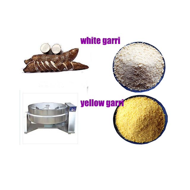 Полностью механизированная производственная линия кассавы gari, машина для обработки garri