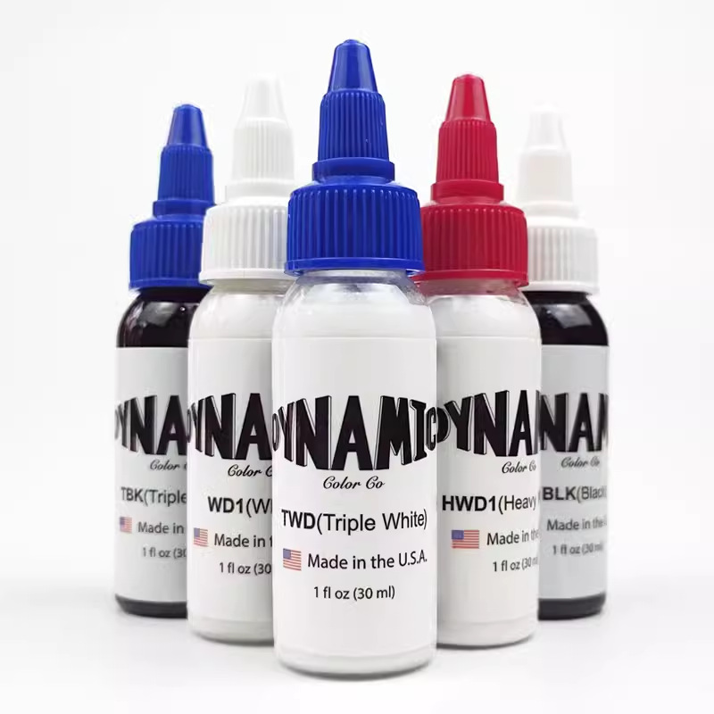 Original 30ml Liquid Tattoo Ink Pigment Triple White Color Tattoo Ink Supplies for Body Painting Art Permanent Makeup