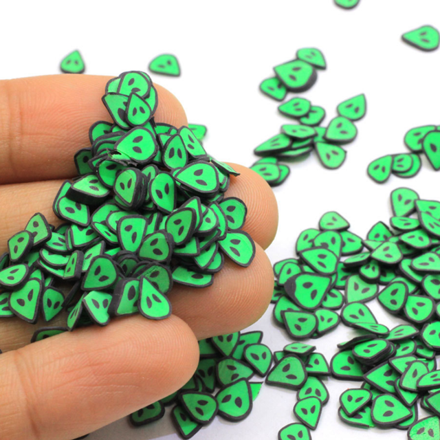 Polymer Clay Halloween Jack Slices
