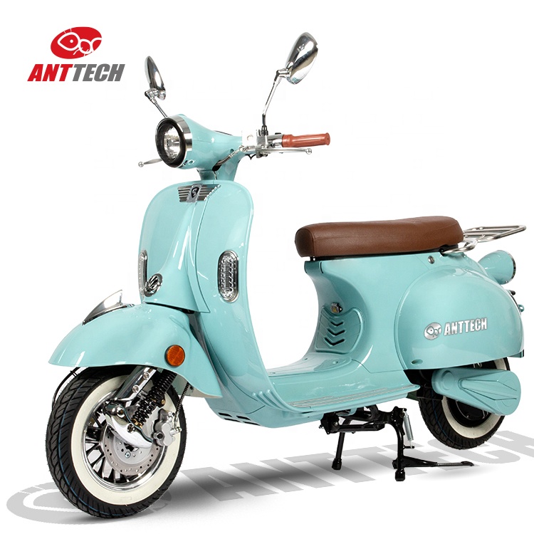 adult classic 2 seat traditional EEC approval best Electric motorcycle Scooters Vespa similar 60v LG lithium batteries