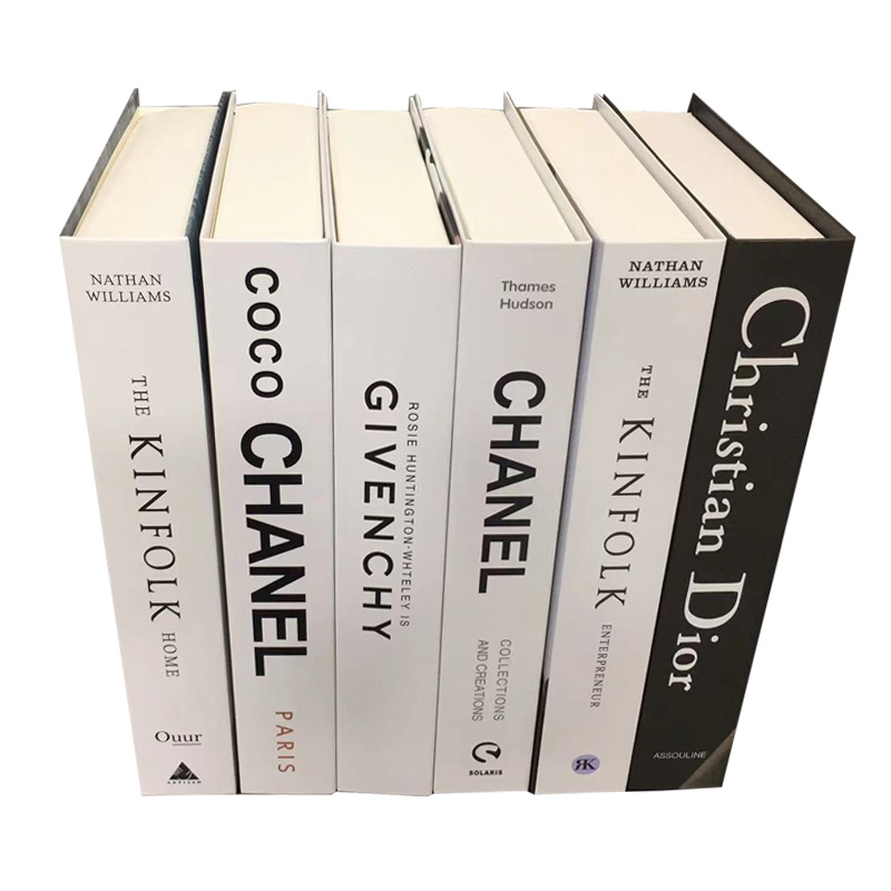 Модные журнальные книги для украшения, коробка для хранения, роскошное декоративное украшение для дома, имитация книг, украшения