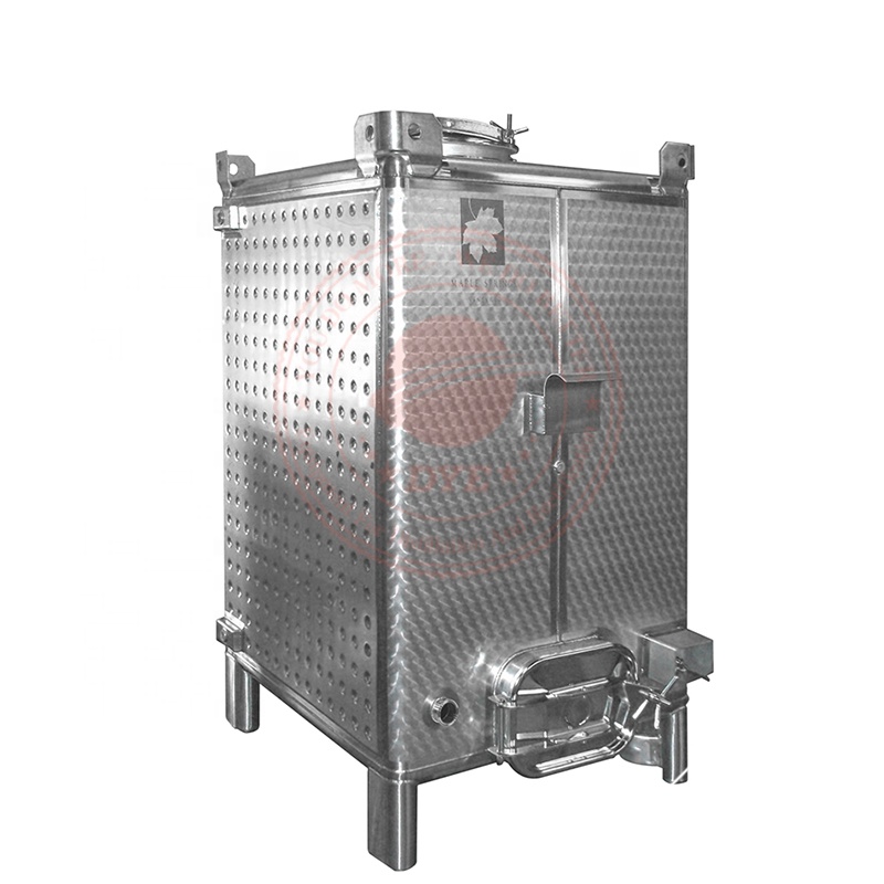 DYE Liquid Collection Container Stainless Steel 304 1000L IBC Storage Tank