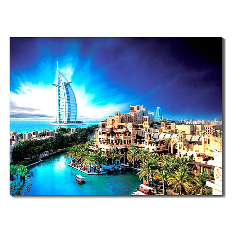 Logo printed Transparent Acrylic wall light brand ink painting portrait art LED decorative light box