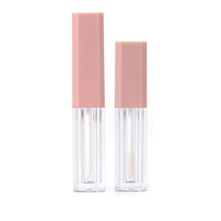 Wholesale 1.2ML Octagonal Lip Glaze Tube Cosmetics Makeup Liquid Lipstick Lip Gloss Tube Plastic Packaging Container