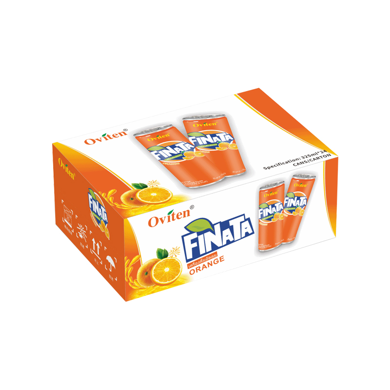 Soda drink 325ml * 24 bottled orange juice carbonated bubble sports drink