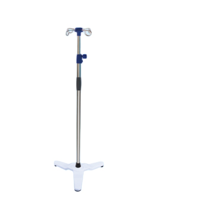 EU-IV537 Hospital adjustable movable stainless steel medical drip IV pole stand
