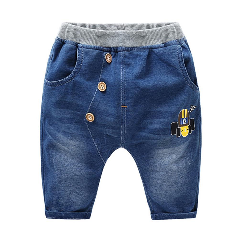 Штаны-шаровары Active Sunny Kids, свободные модные синие джинсы для мальчиков