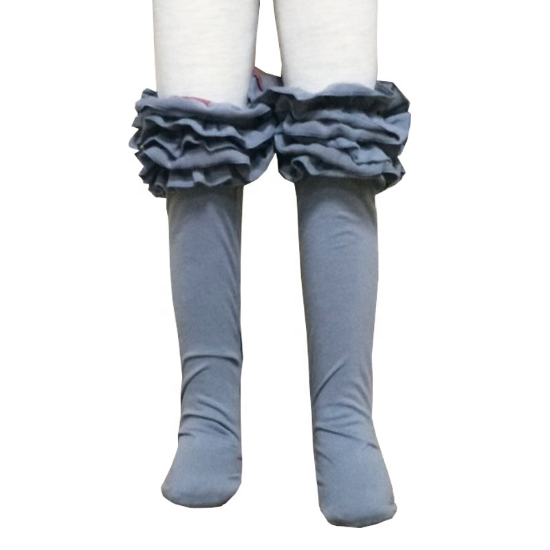 Hot sale wholesale cotton Pure color socks for girls high quality socks Comfortable girls socks