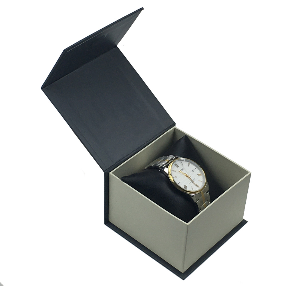 Оптовая продажа, роскошная картонная коробка для часов caja de reloj с логотипом на заказ