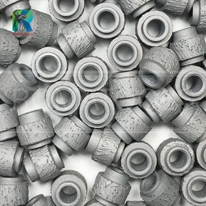 High Quality ROMATOOLS Diamond Wire Saw Sintered Diamond Beads for Marble Cutting Tool Parts from China