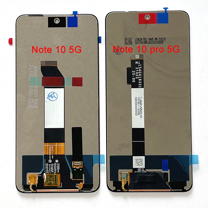 Оригинальный IPS LCD для Xiaomi Redmi Note 10 5G M2103K19G дисплей экран Сенсорная панель дигитайзер для Redmi Note 10 Pro (Китай) рамка