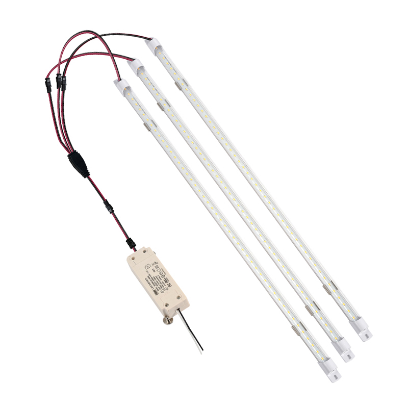 Quick install premium DLC 4ft led magnetic strip retrofit kit 36w 3-4ft version led linear strip T5
