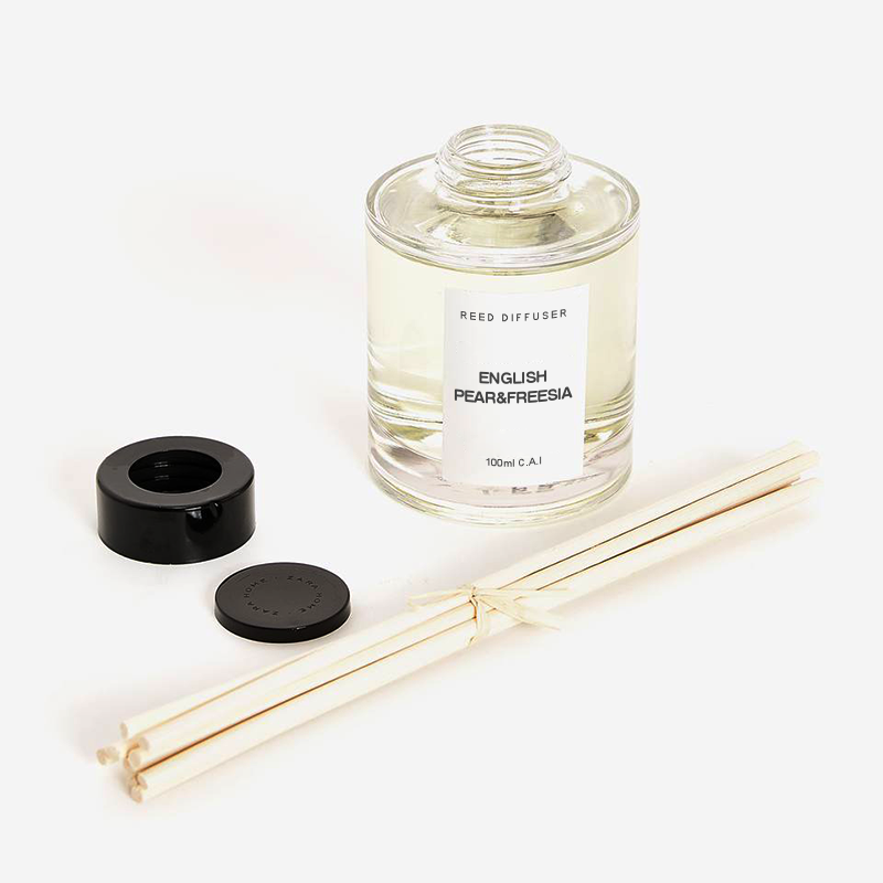 New arrival creative liquid glass aroma reed diffuser bottles for air freheners