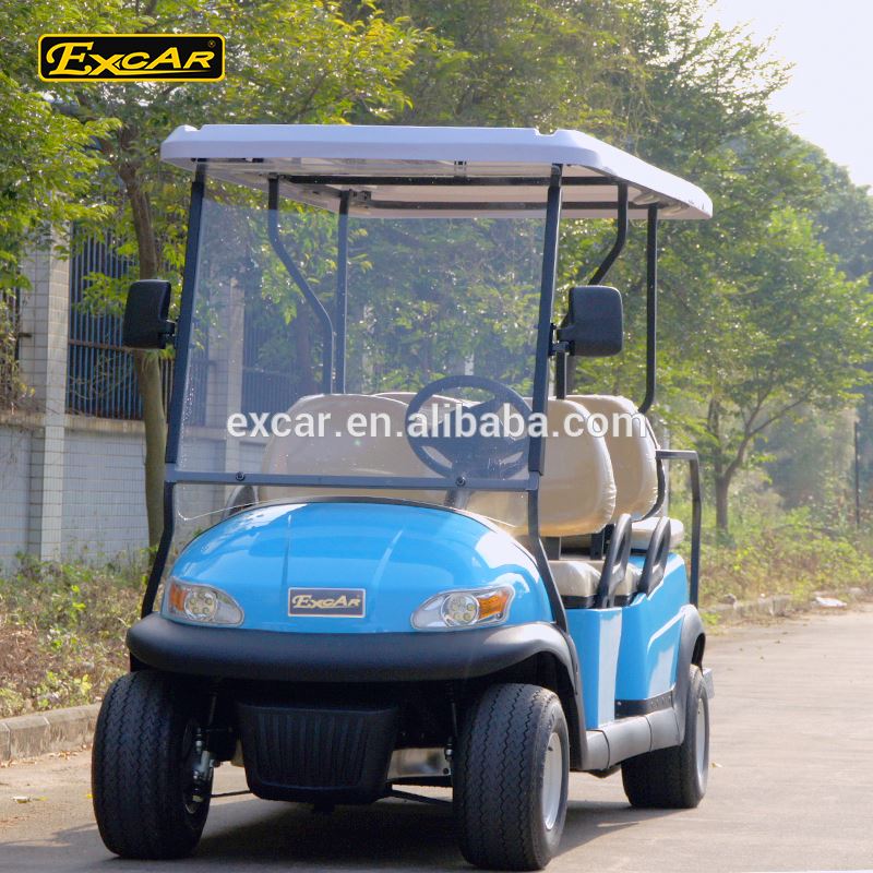 Excar Production 6 Seats electric golf carts 48V 3.7KW Motor Electric Golf Car