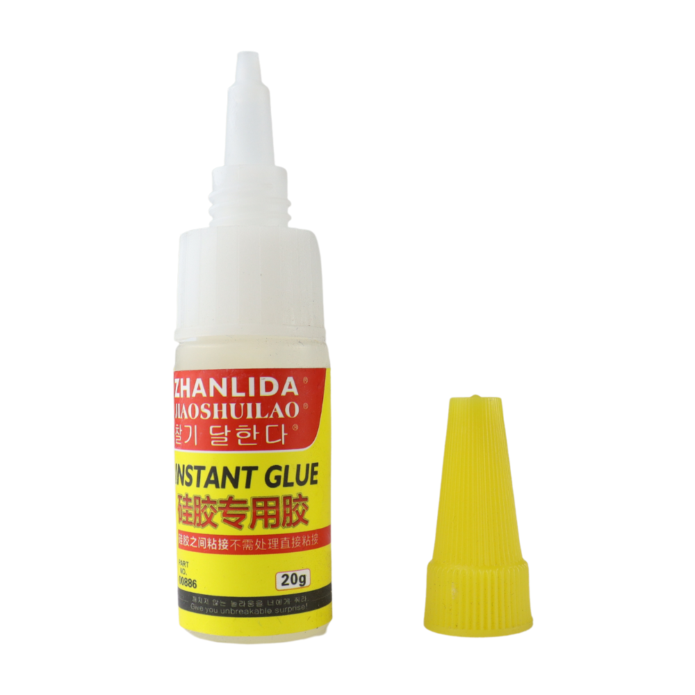 20g Silicone Special Glue Clear Liquid Rubber Strip Sealant TPU TPR TPE Adhesive Without Treatment For Silicone Adhesives