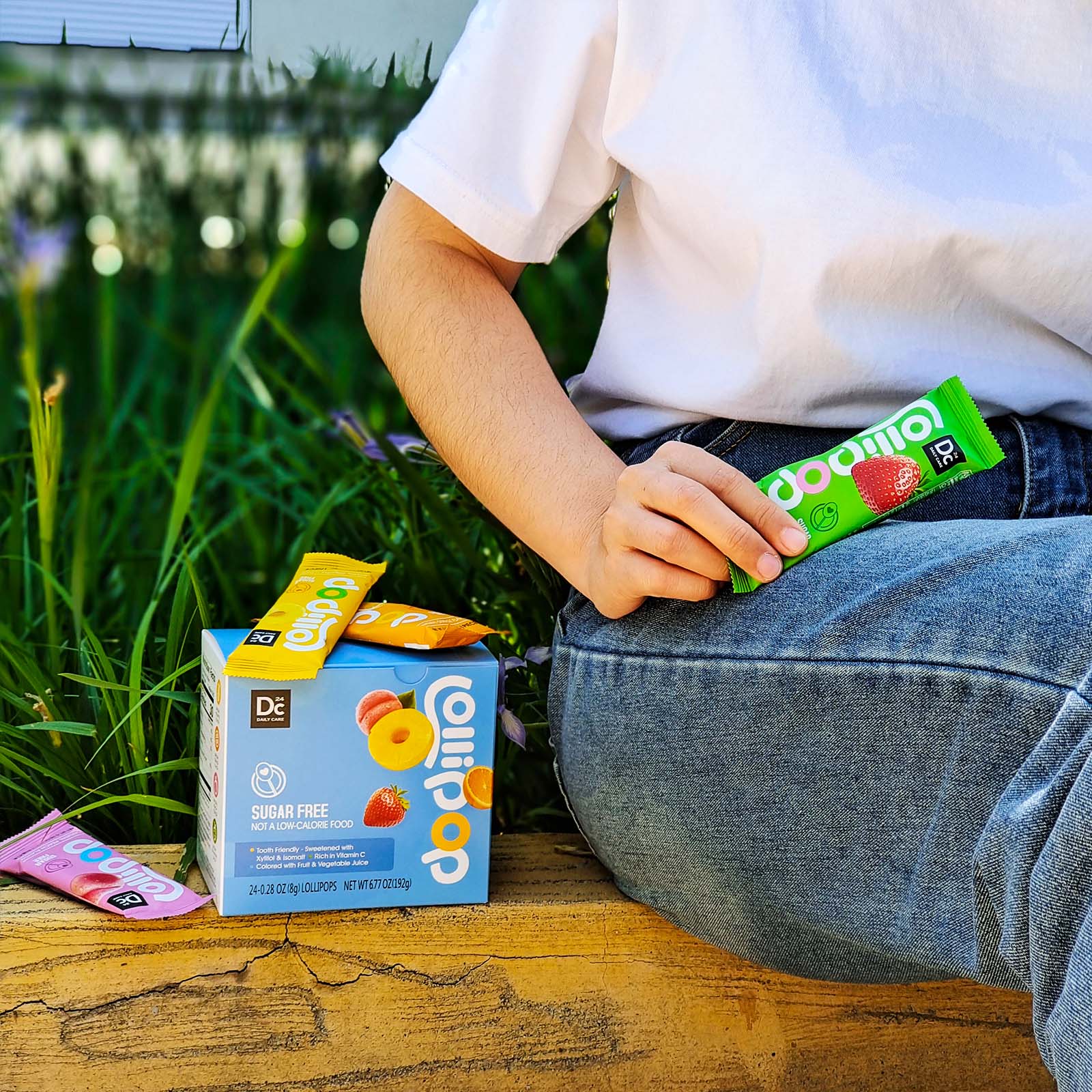 xylitol sugar free sweets kids lover lollipop candy