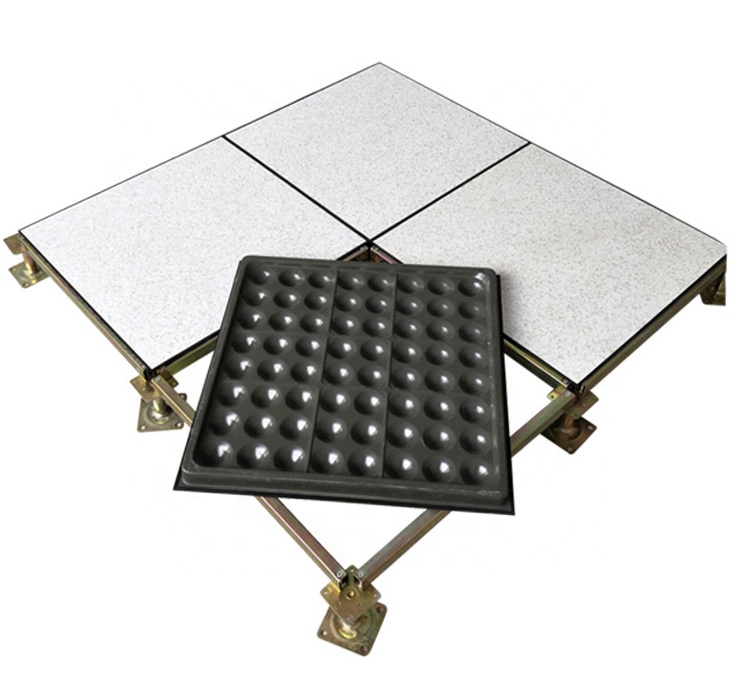Cheap ceramic covering anti static raised flooring system for date center and computer room