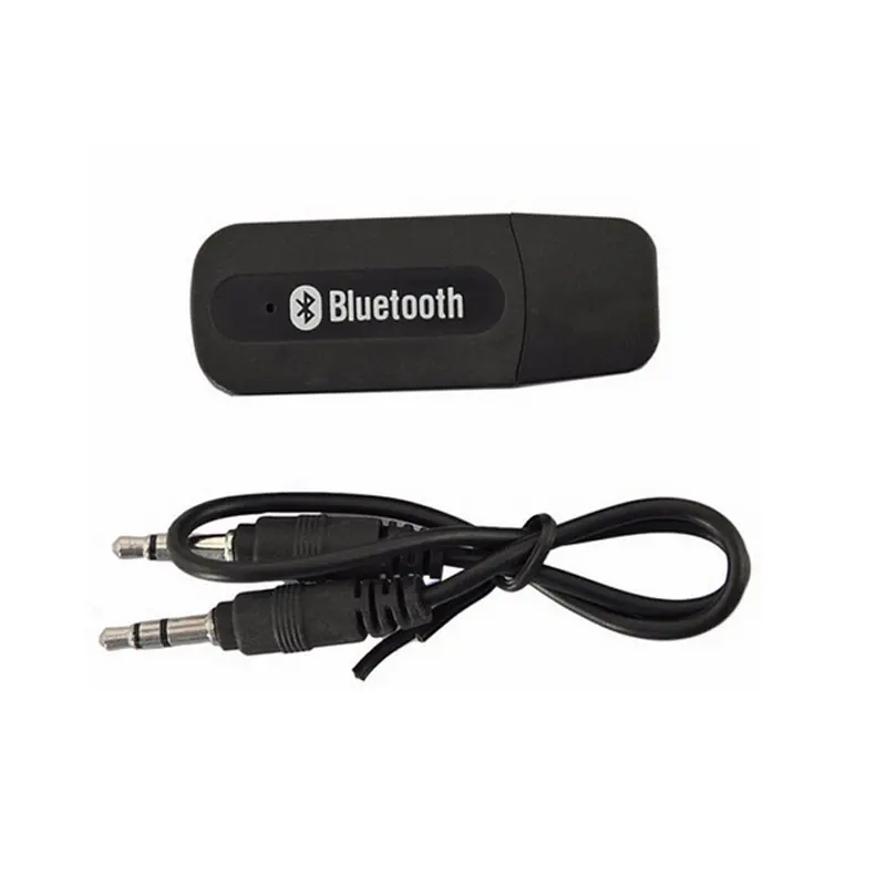 Беспроводной музыкальный стереоприемник USB Blue tooth 4,0, аудиостереоприемник 3,5 мм, аудиостереоприемник для автомобиля, AUX IN