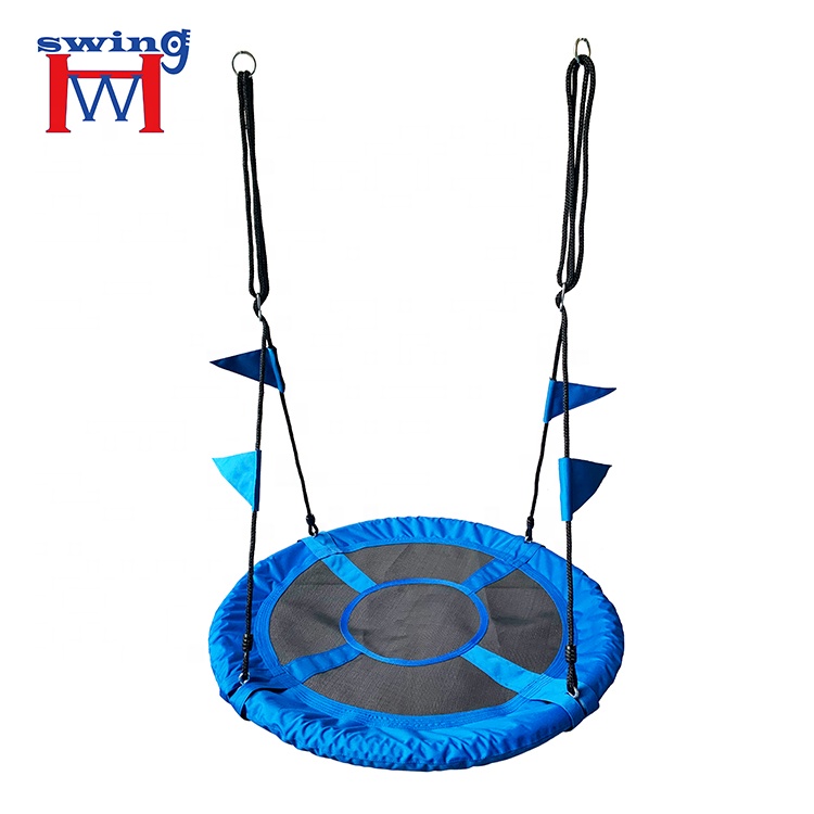 Wholesale Outdoor Kids Playground Saucer Tree Swing Set with Hanging Tree Straps