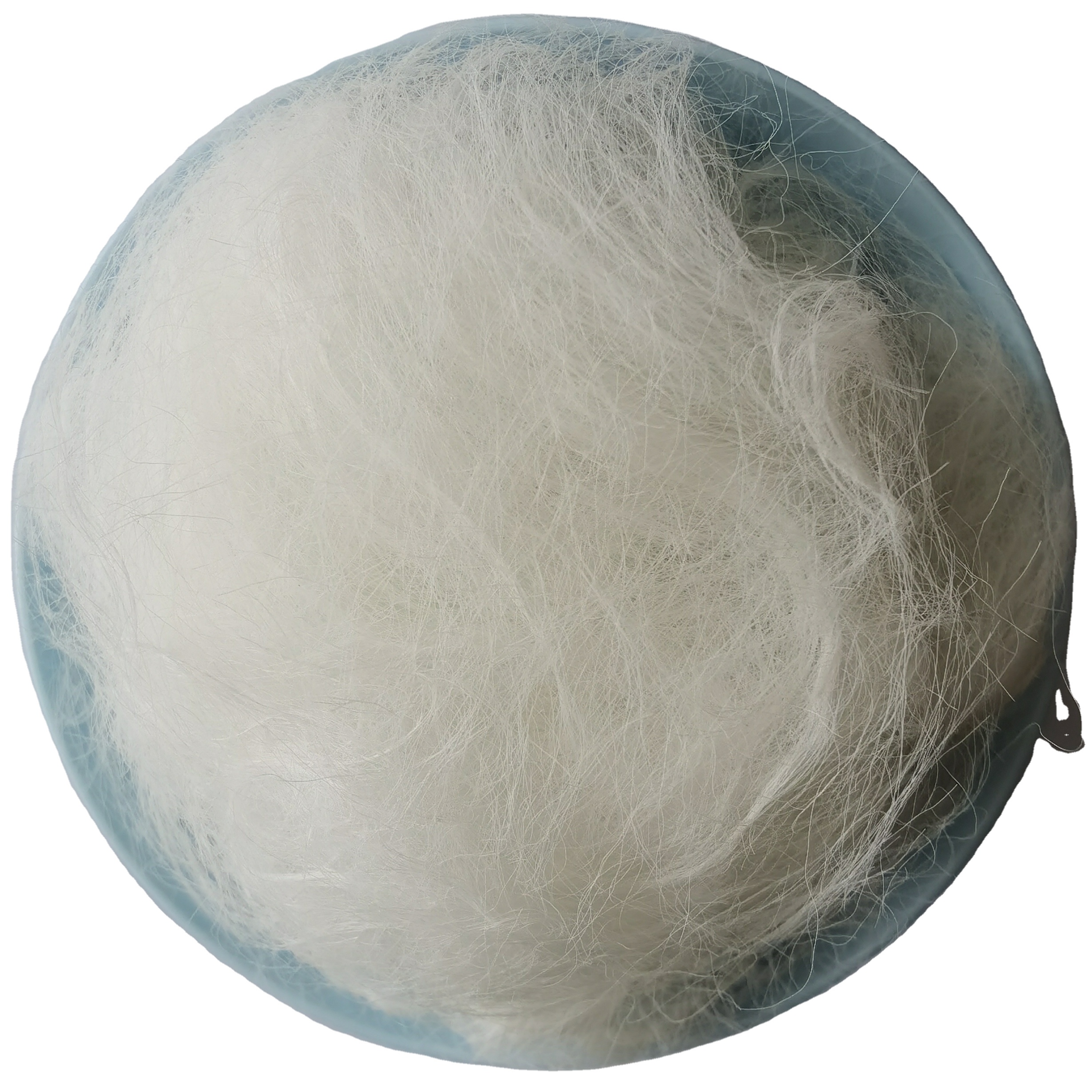 High quality Nylon fiber, angora type nylon fiber, virgin white nylon fiber/7D*102mm for Angora wool top