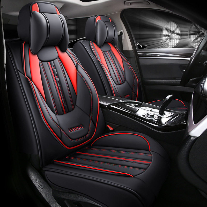 Wholesale customized leather waterproof car seat covers universal Fully enclosed car seat cover