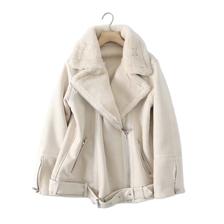 2021 Most Popular Limited Sales Women Faux Fur waist coat Lamb sheepskin Faux Fur Jacket for Winter
