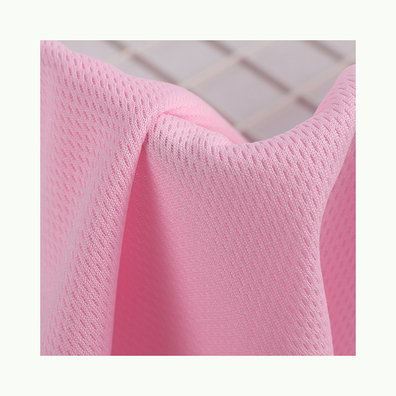 100 Polyester Quick Dryer Brushed Tricot Mesh Fabric for Sports Wear School Uniform Sports Shoes Car Plain Toy Customized