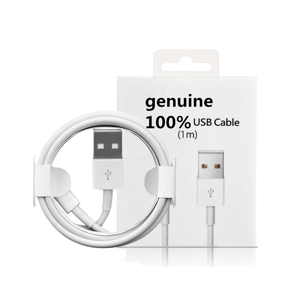 Usb-кабель для быстрой зарядки iPhone 12 11 Pro xs max 7 8 plus ipad air, медный провод, белое качество, оригинал