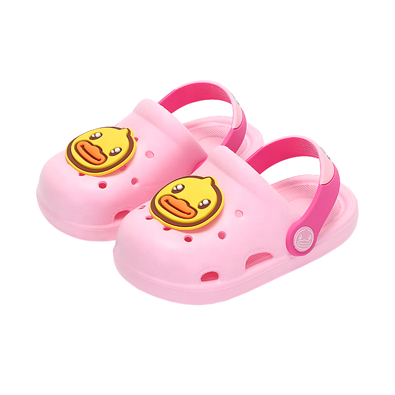 B.Duck Cartoon EVA Kids Garden Clogs Anti-Slip Beach Shoes Hot Selling Product