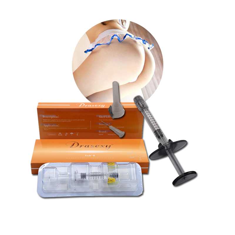 Hot selling 10ml cross linked hylauronic acid filler Injection For Buttocks enlargement