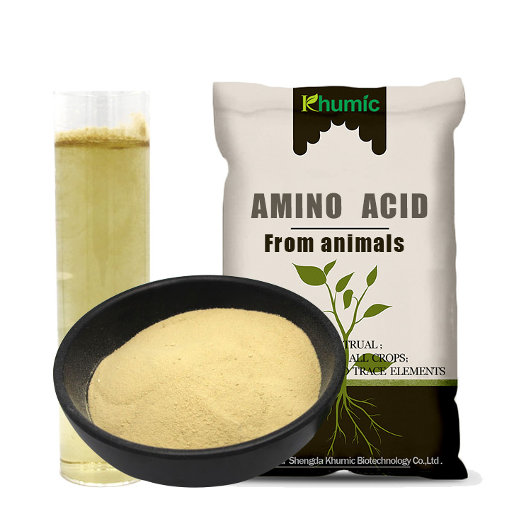 Amino acid 60% 70% 80% liquid amino acid fertilizer powder from animal