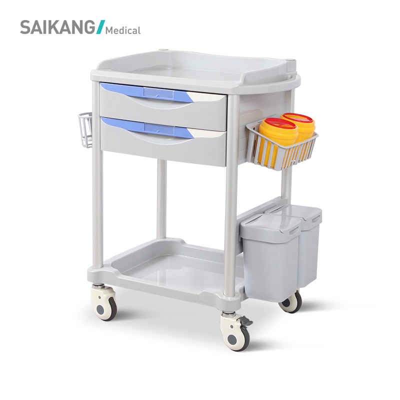 SK-CT75077C2 класса люкс из АБС-пластика на использование опасных материалов в производстве электрического и электронного оборудования для кормления тележка