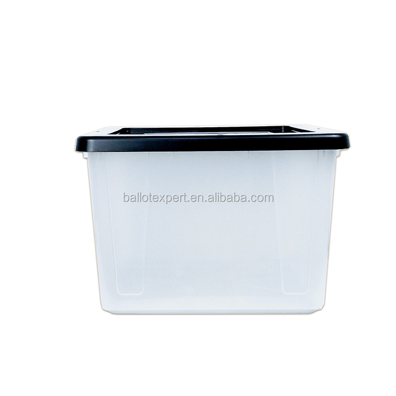 Custom Buy Portable White Ballot Drop Box Voting Device
