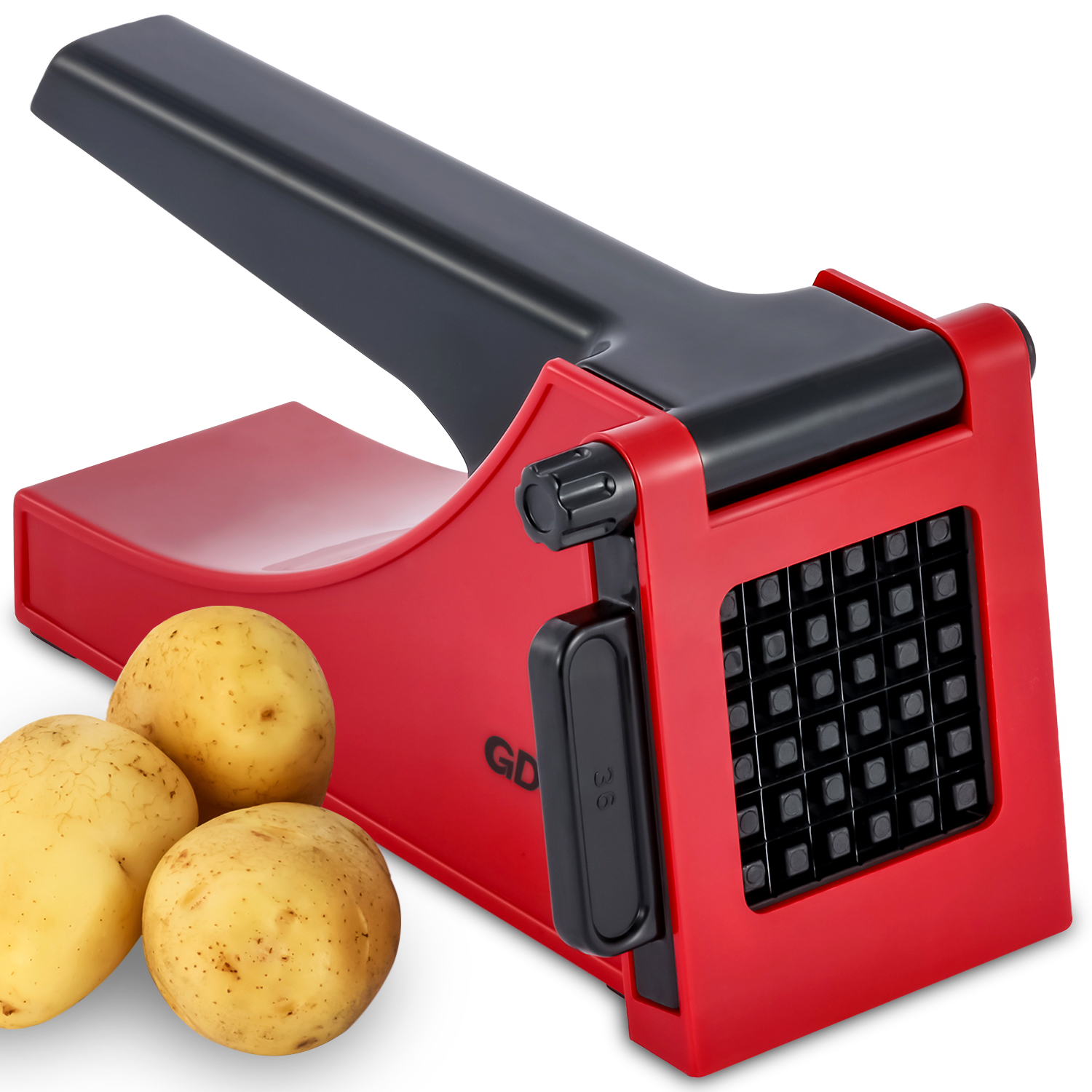 Kitchen accessories plastic manual vegetable and food tools potato french fry cutter