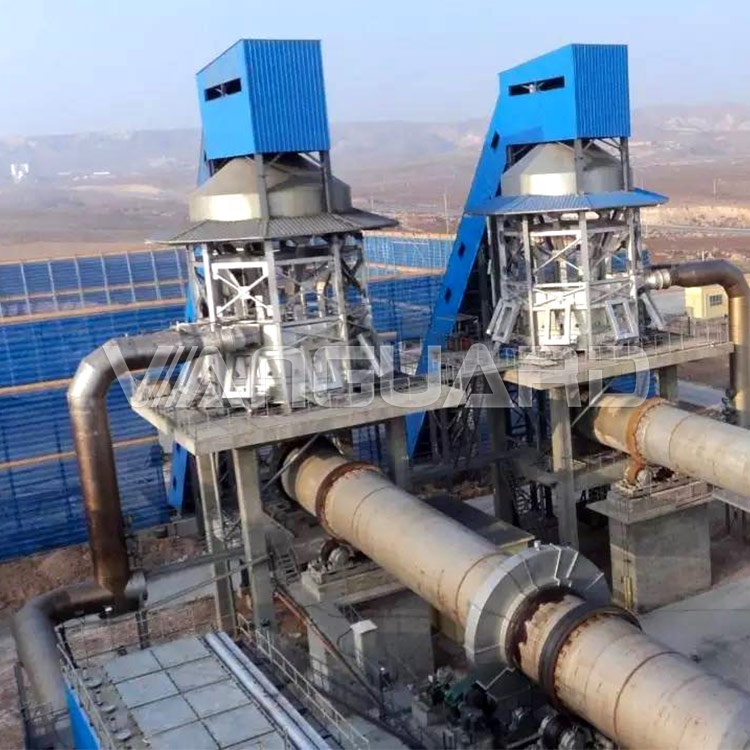 100 Tpd цементная установка, ротационная печь высокого качества