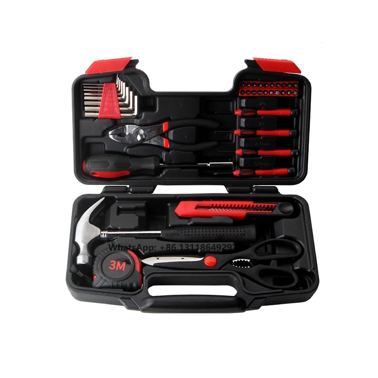 Hot 39 Pieces Of Universal Household Tool Kits For House Home Maintenance Hand-held Full Set Of Hand Tools