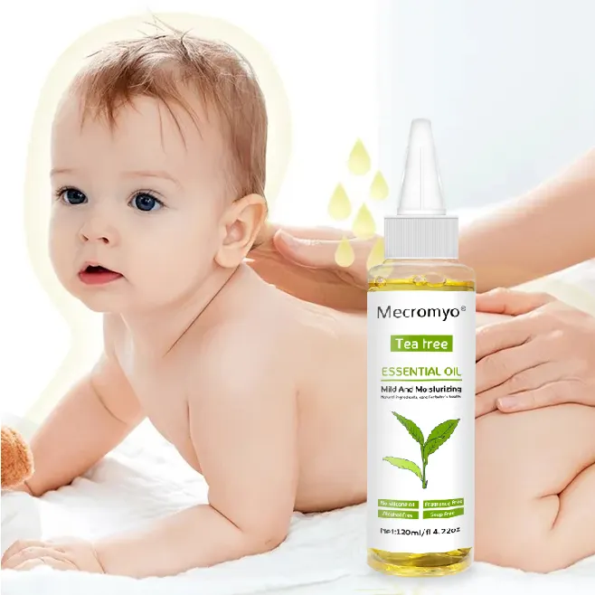 OEM/ODM Body Care Tea Tree Vegan Organic Baby's Massage Oil Baby Oil