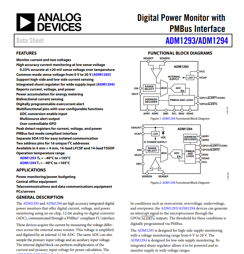ADM1293-1AACPZ IC МОНИТОР QUAD УФ/OV, память 16 лфксп IC трансивер интегральной схемы интегрированный электронных схем
