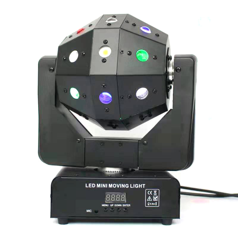 Оборудование для домашнего дискотеки dmx12 rgbw, тройной 3 в 120 Вт 3 Вт * 16 шт. сценический + лазерный подвижный головной свет для лазерной вечеринки