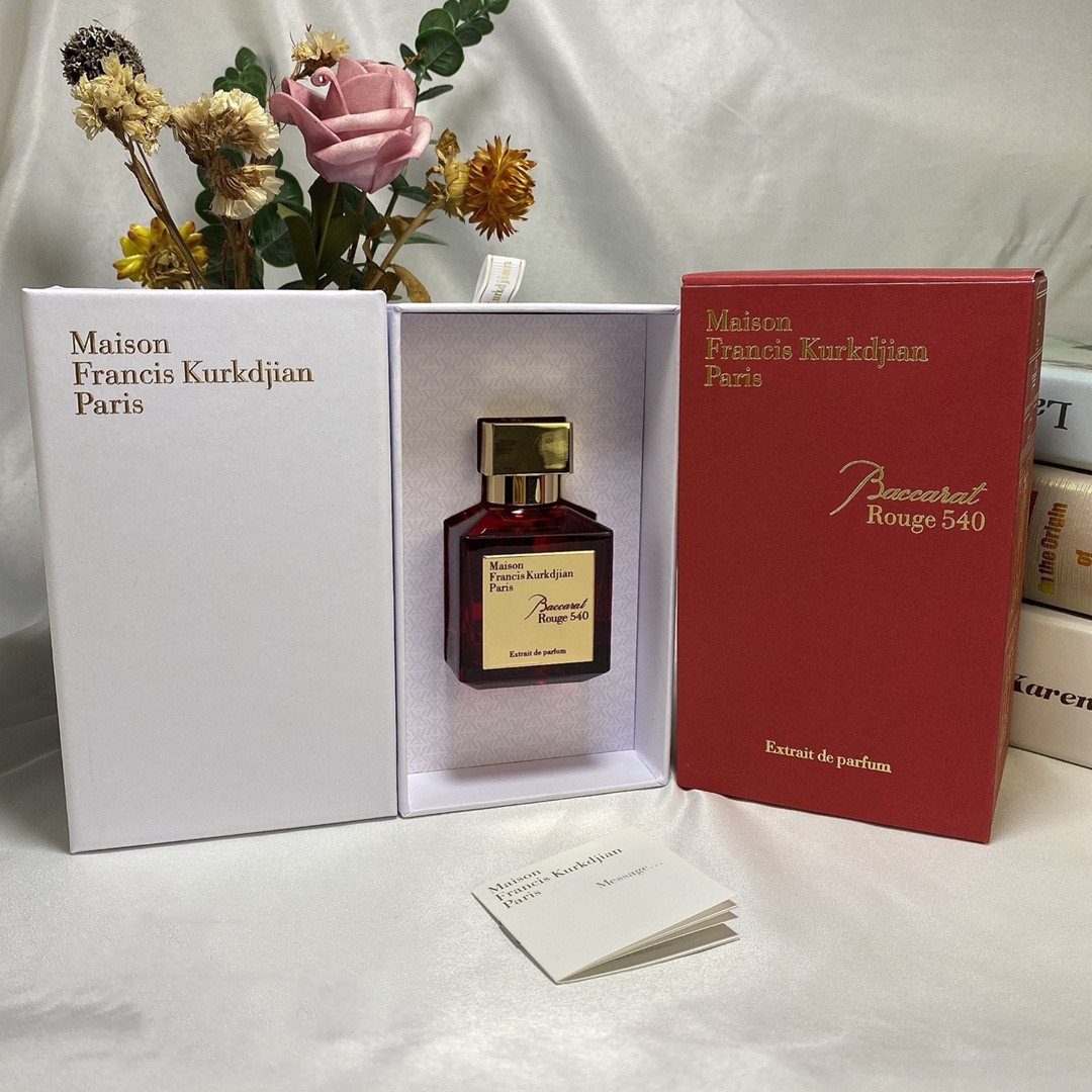 Духи Baccarat для женщин, MFK Francis Kurkjian 540, бесконечная вода One Rose Life, нейтральный дезодорант, красный