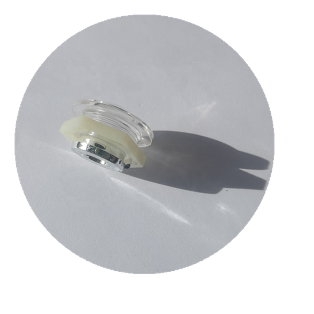 24mm x 12mm clear traffic light led lens with reflector and cap