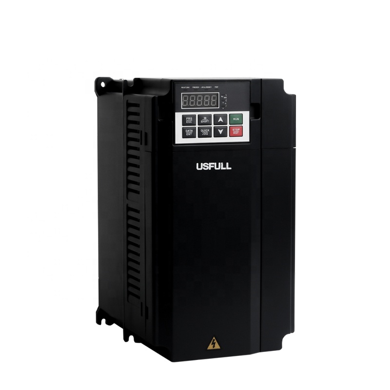 USFULL VFD частотный инвертор 5 кВт, трехфазный от 220 В до 380 В