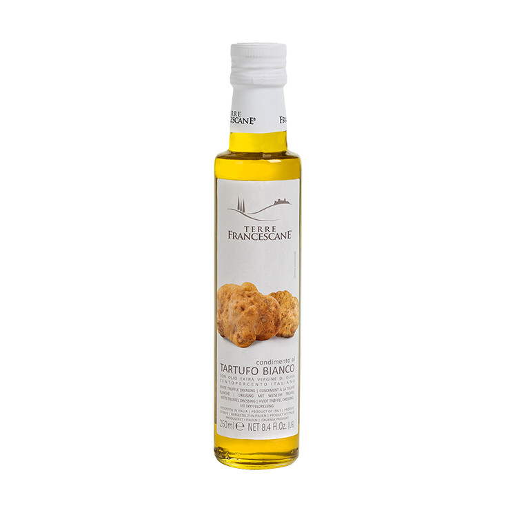 100% Italian Flavoured Extra Virgin Olive Oil With White Truffle