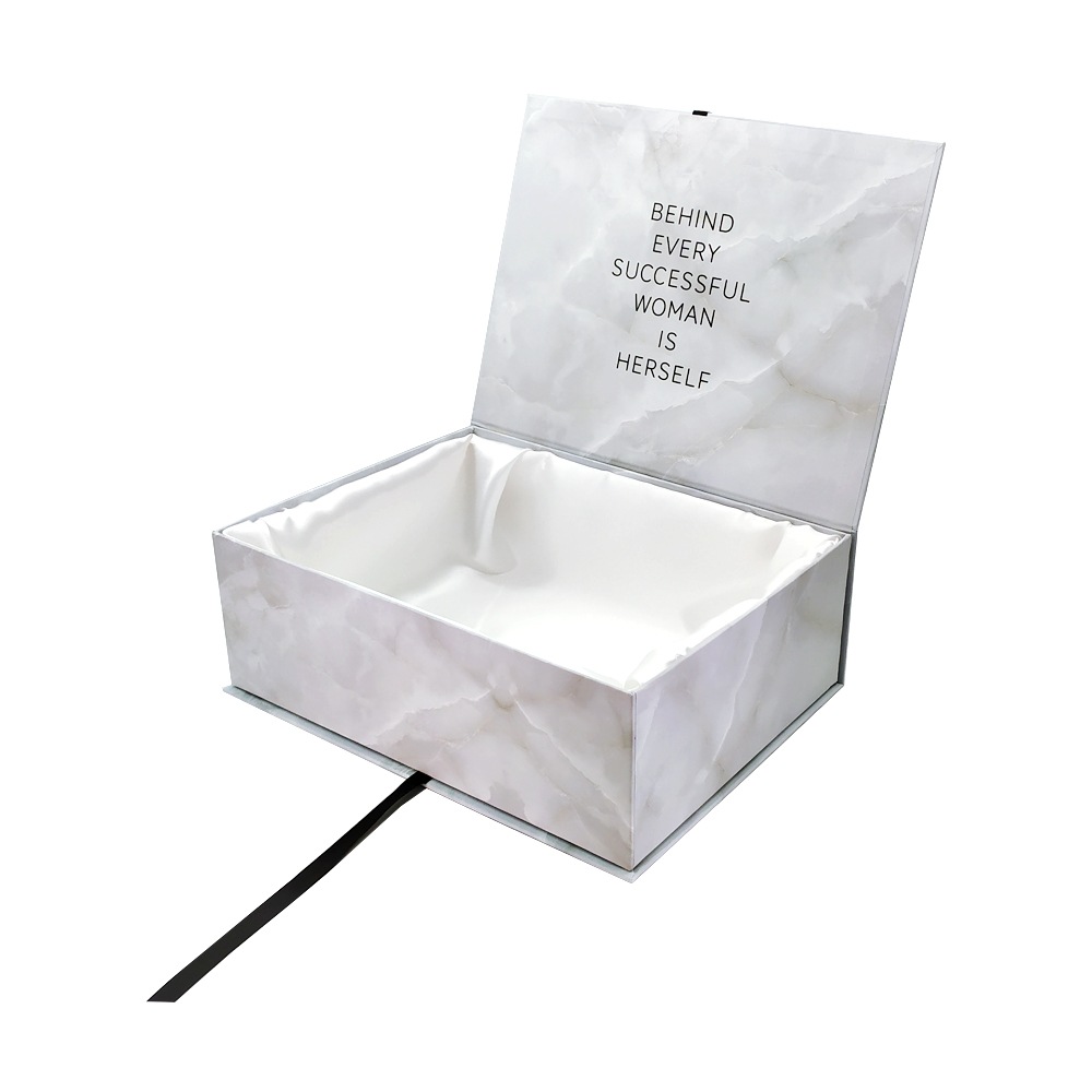 Custom luxury bundle weave box hair extension packaging